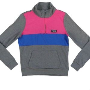 Victoria’s Secret pink small quarter zip